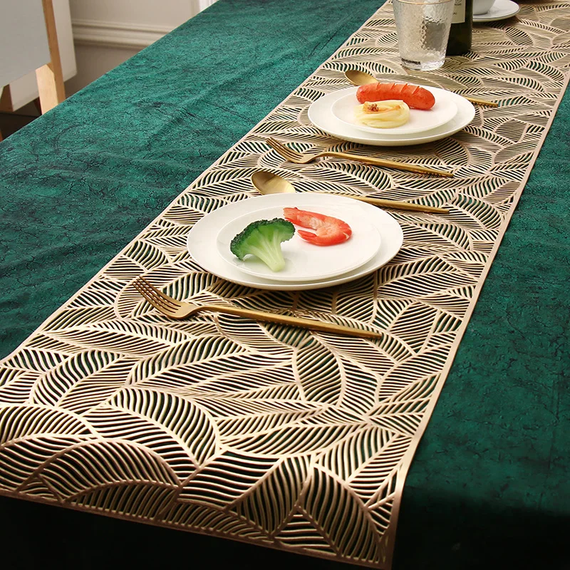 

2022 Tabletex Metallic Gold Table Runner Luxury for Party Wedding Christmas Decorations, Rose gold,gold,silver