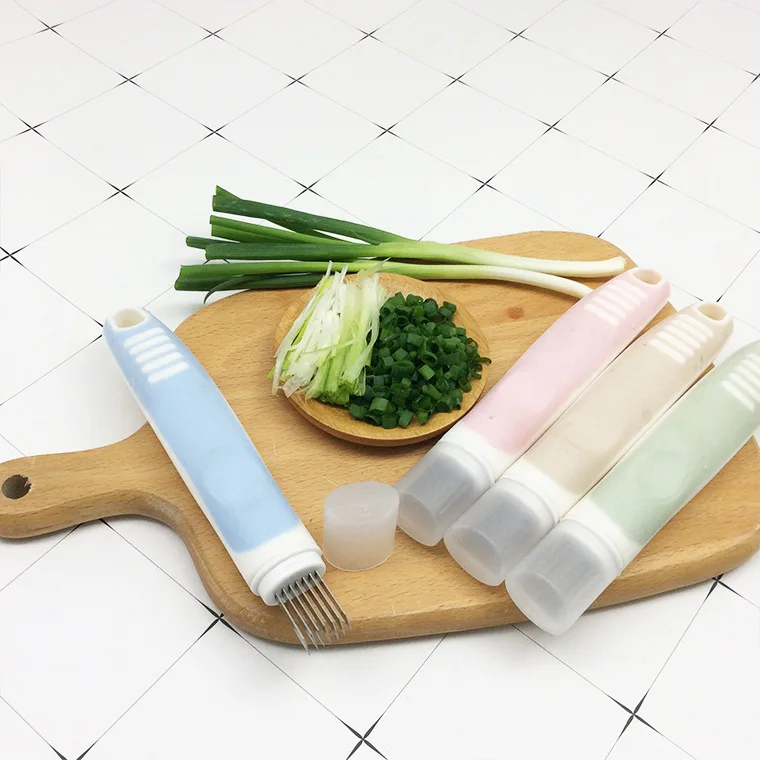 

Shred Vegetables, Fruits And Vegetables. Chopping Chopped Green Onion Artifact. Commercial Chopping Machine