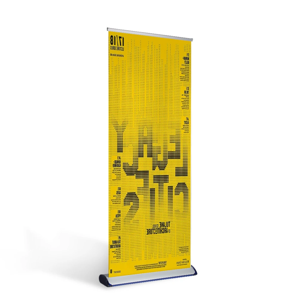 

Wholesale Factory Price Eco Advertising Indoor Display Roll Up Banner Stand portable retractable pull up banner display