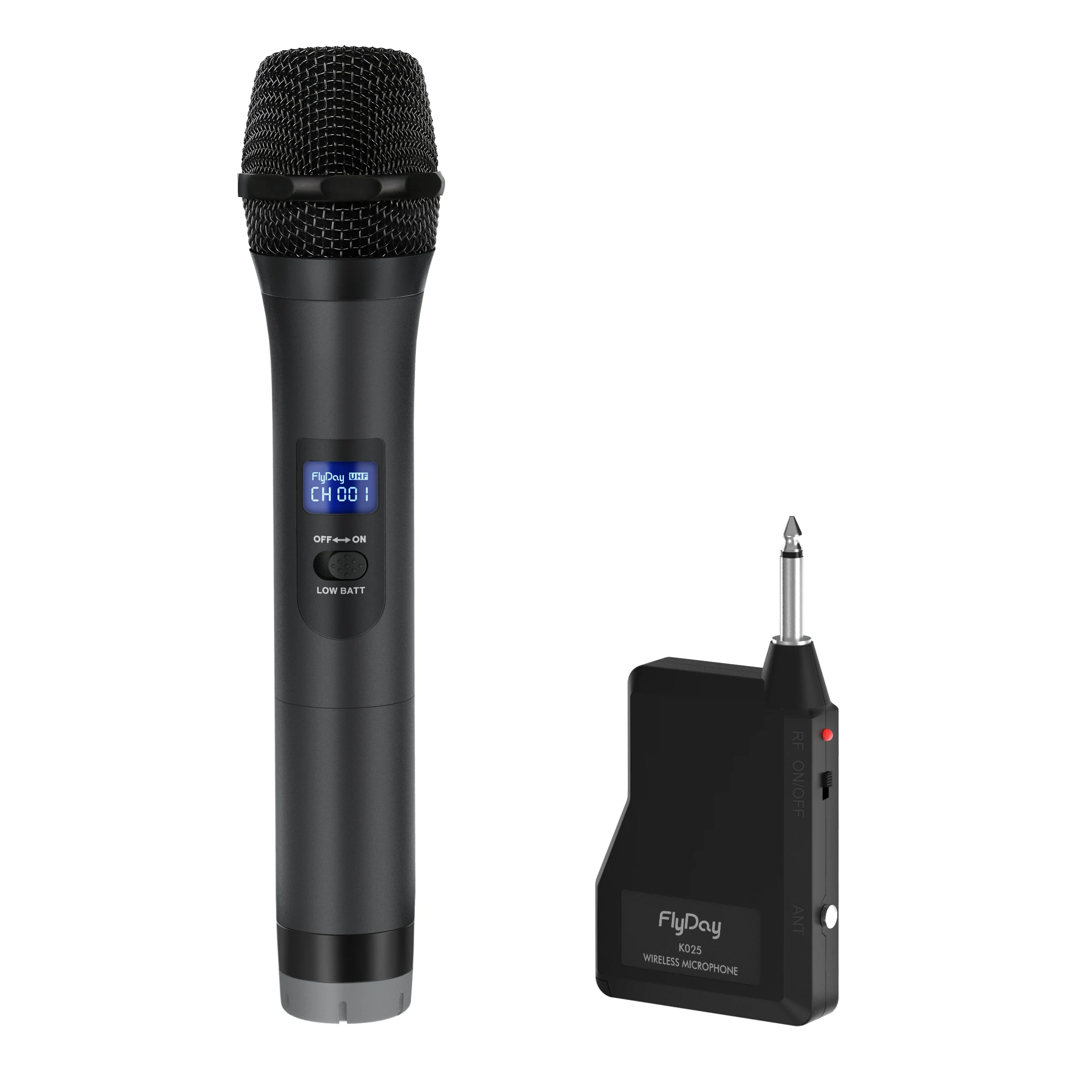 

Wholesale Fashion Design UHF Wireless Handheld Microphone for Karaoke Speech Lecture Outdoor Event K025, Black