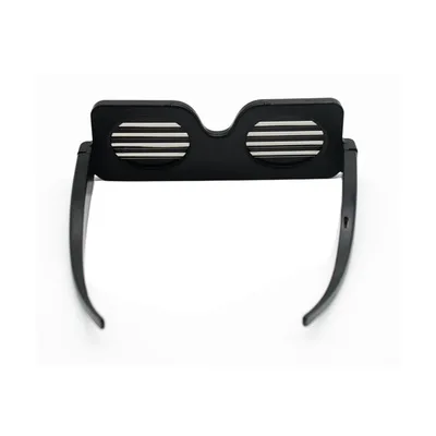 

P348 LED light-emitting dynamic glasses Stage party performance display birthday gift Luminous props Disco glasses