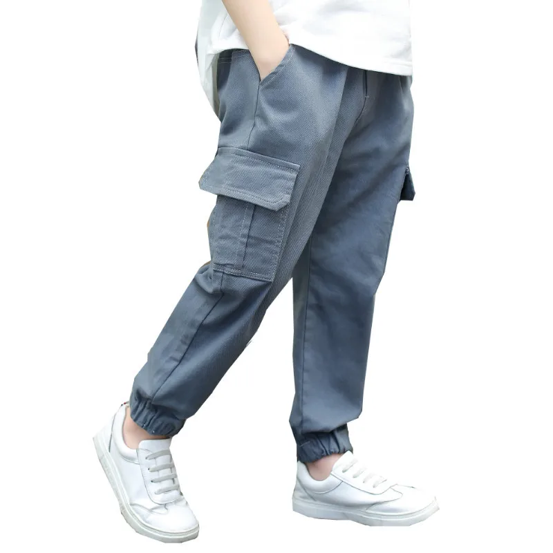 

Autumn Children's Wear: Cool Pants for Children's Autumn Wear Thin Fashionable Boy's Overalls