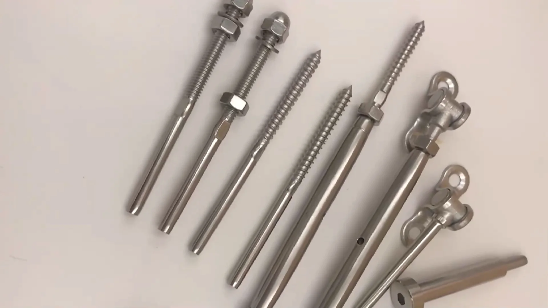 Pack De 20 Kits Tendeurs Invisibles Pour Garde-corps - Acier Inoxydable T316 1/8" - Montage Facile