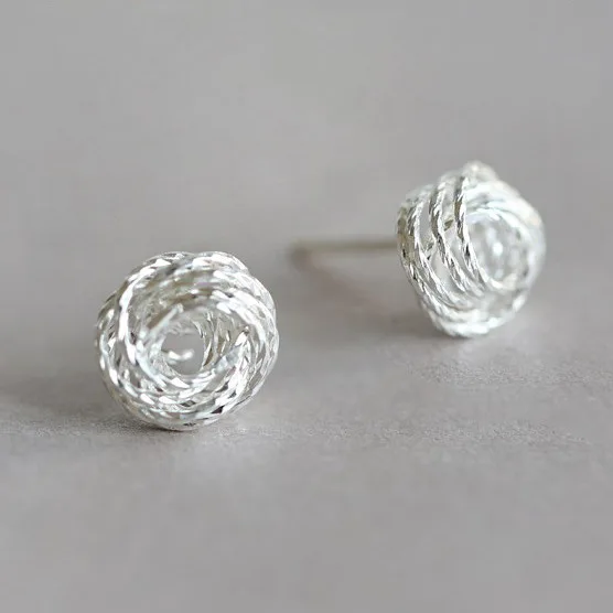 REETI 925 sterling silver wire Stud Earrings for Women Elegant Wedding Jewelry 2021