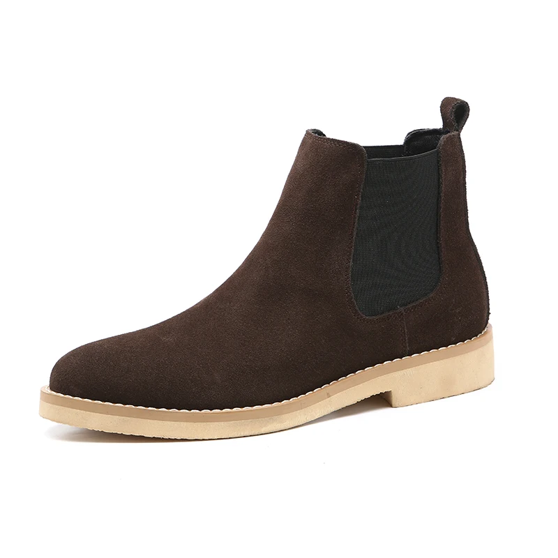 

High quality most popular boots men work boots chelsea boots, Black, brown