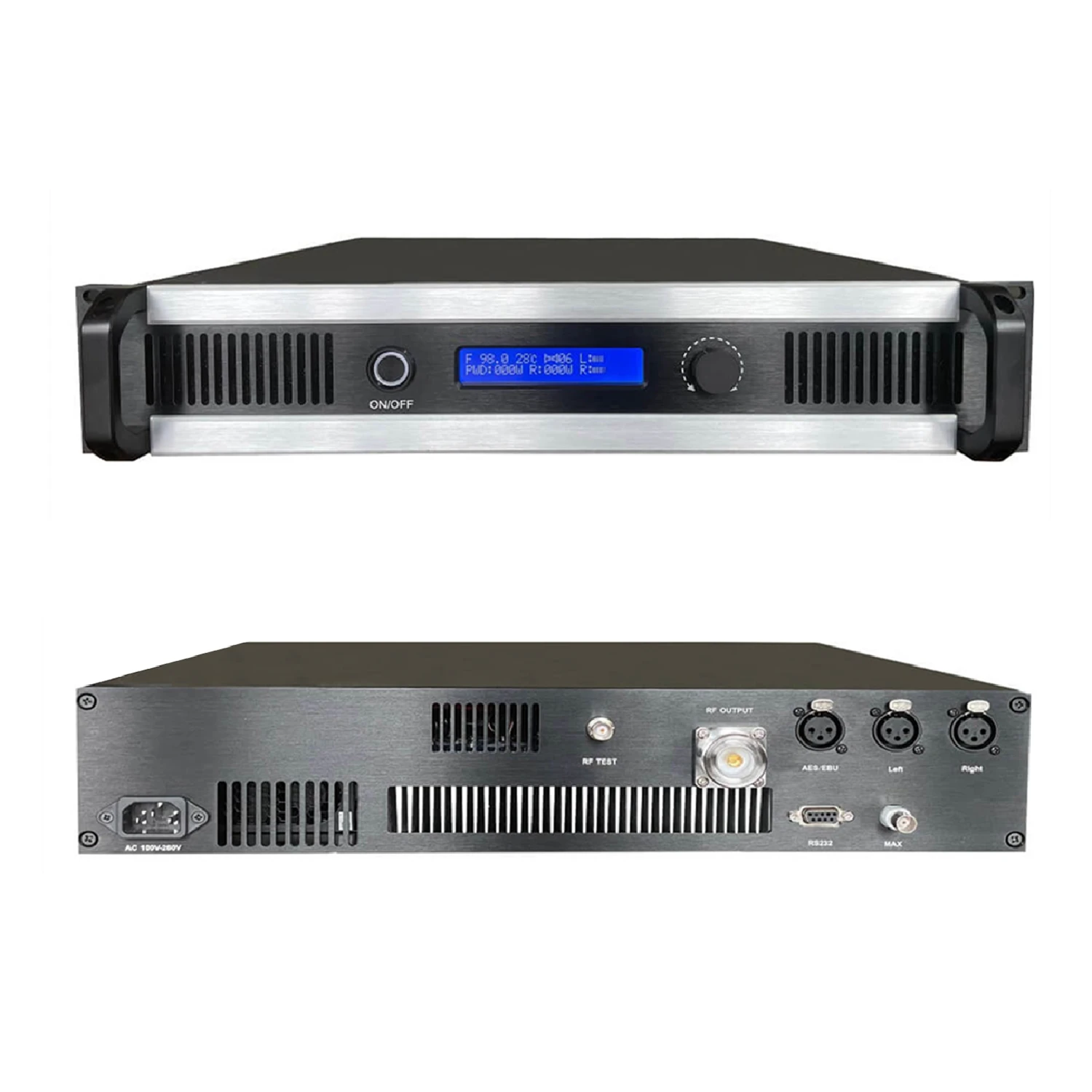 

1KW 1000 watts FM Broadcast Transmitter Radio Station Equipment