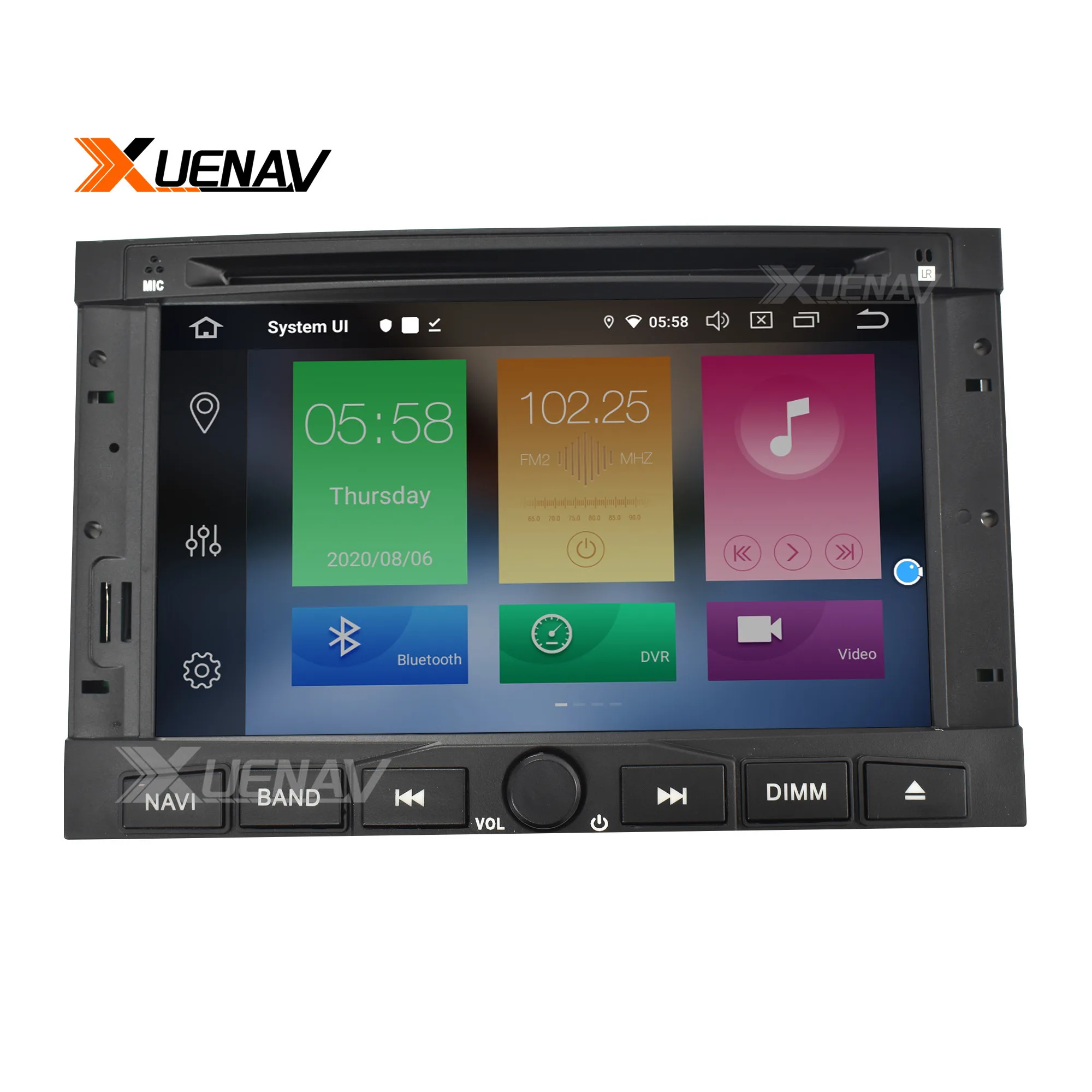 

Android 2 DIN Car radio car stereo DVD Player For Peugeot 3008 5008 2010-2016 autoradio auto audio headunit GPS navigation