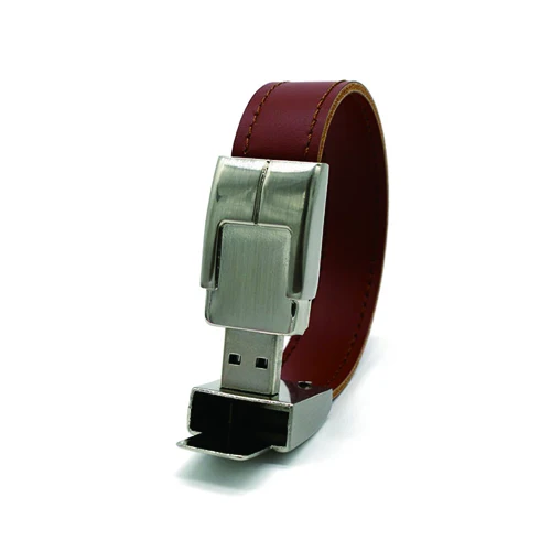 

Promotional Wristband USB Flash Drive Flash Memory USB Bracelet Leather 8G 16G