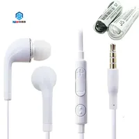 

NaBoWei Free Shipping 3.5mm In Ear Earphone Handsfree headphone For Samsung S4 J5 Earphone with Mic and Volume Control for Samsu