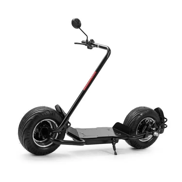 

Side Fork CityCoco Scooters Factory Wholesale 2000W Two Wheel Electric City Coco Motorcycle, Yellow