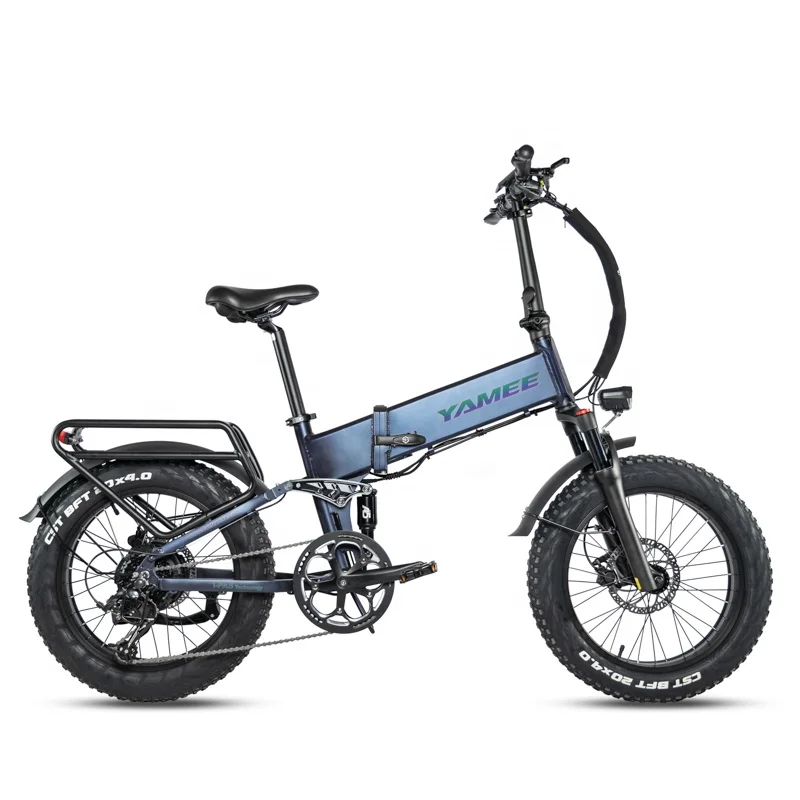

The hottest and best Electric bicycle with foldable bike 48v Yamee 750S battery removable riding max range 100km