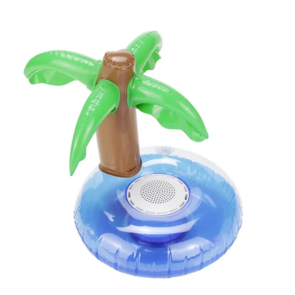 Hot Ip67 Waterproof Inflatable Floating Bluetooth Speaker With Cup