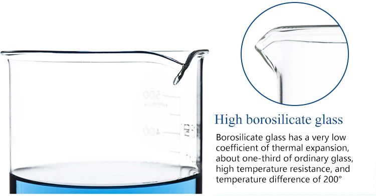 chemistry beaker laboratory glass beaker glass 250 ml glass beaker 2000 ml capacity