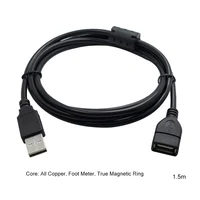 

Factory Hot Sale USB 2.0 A Extension Cable Female to Male Extender Cable 1.5m