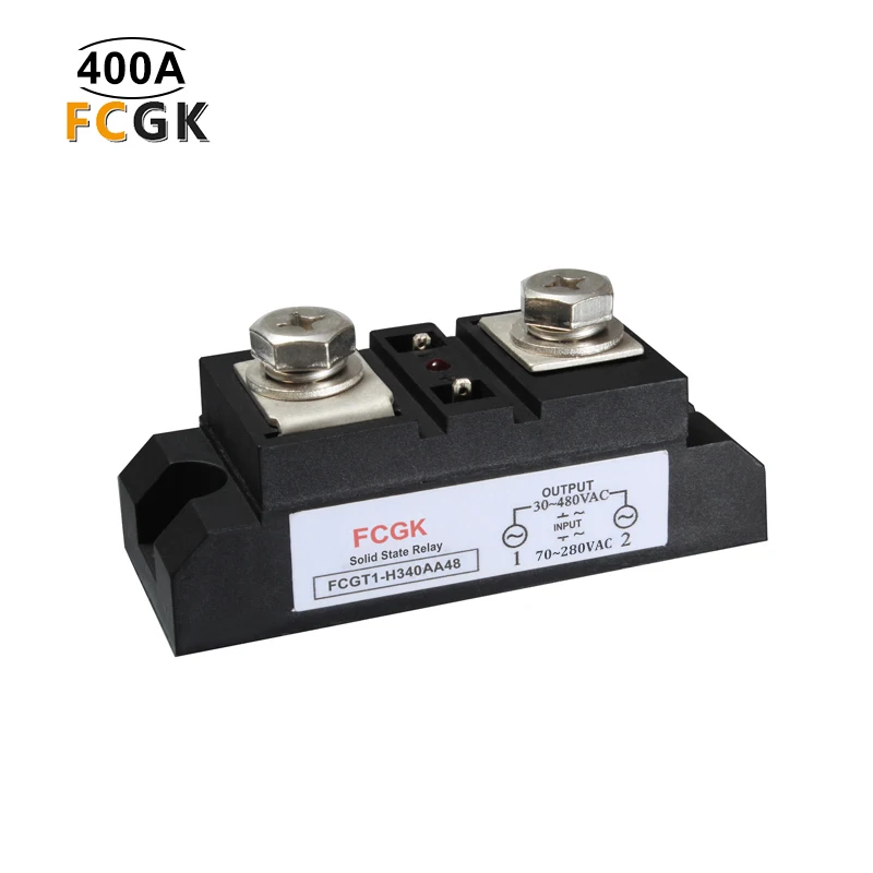 Fcgk Aa Series High Current Industrial Solid State Relay 400a 30480vac