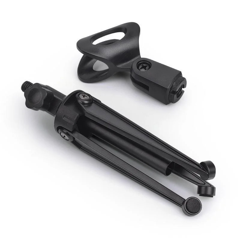 

BC-09 Hot Selling Desktop Tablet Mic Microphone Stand Tabletop Clip Holder