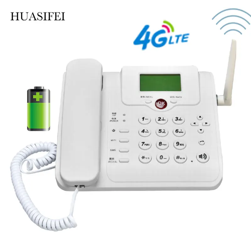 

4G Wifi Router GSM Telephone Volte Lte Wifi Dongle Landline Vodafone Modem Sim Card 4g Wifi Hotspot Desk Telephone Fixed Phone