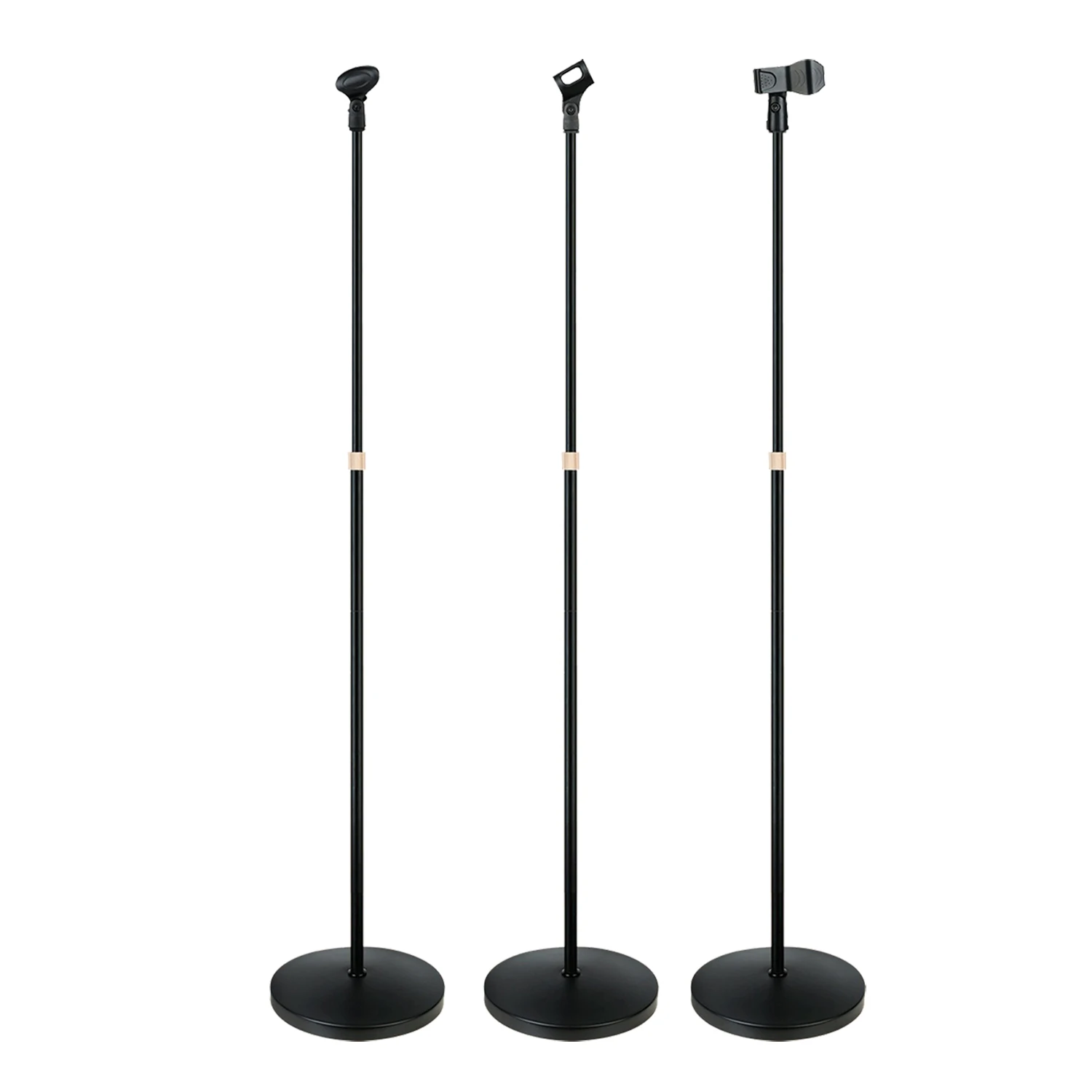 

GAZ-207 2023 Hot Selling Professional Microphone Stand Use for KTV Stage Performance Can Adjustable Height Mic Stand