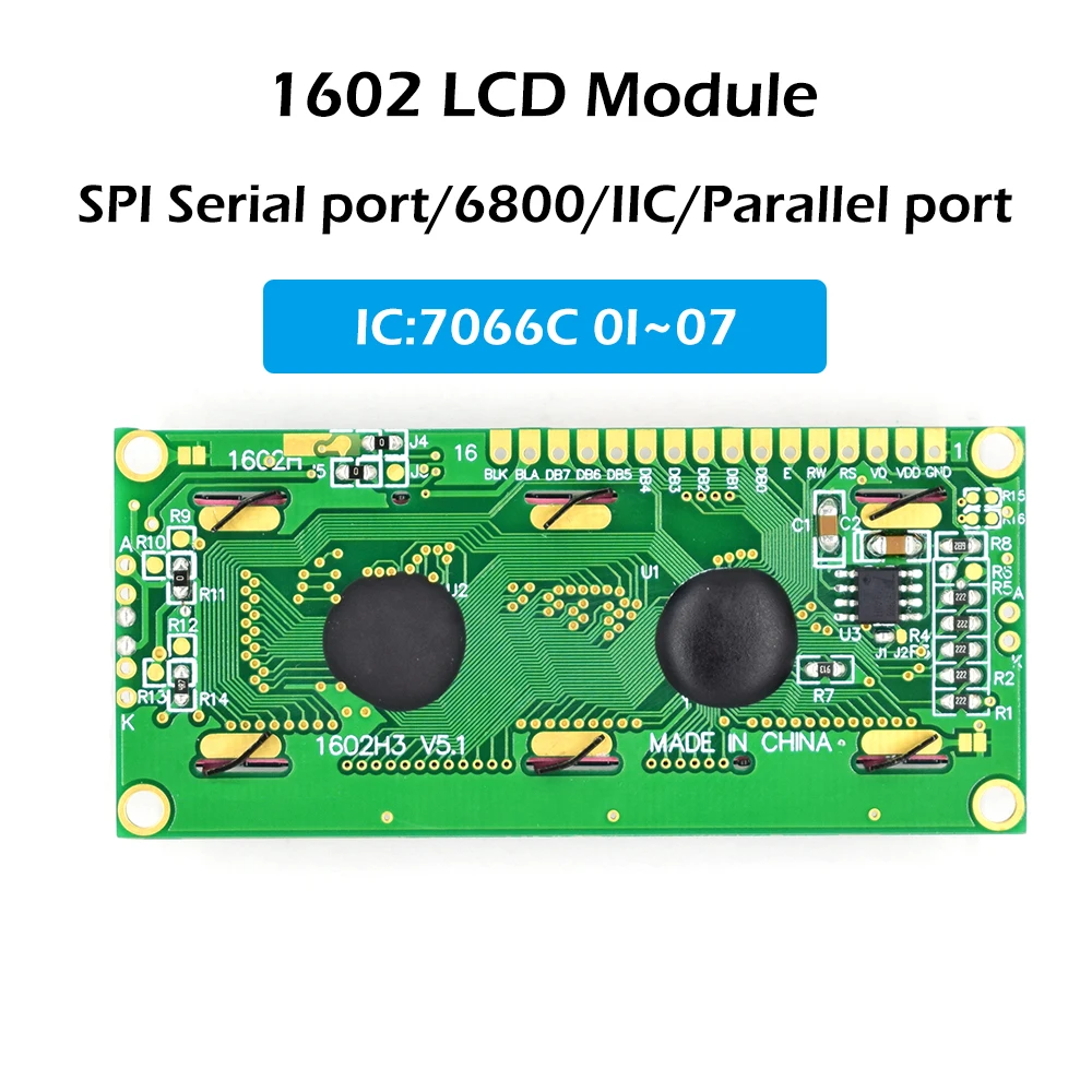 Tcc X Small Character Monochrome Alphanumeric Bit Parallel Spi