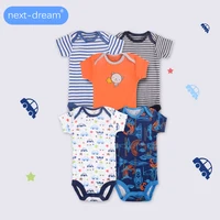

Wholesale New Born Short sleeve babies clothes 0-36m Organic Cotton Baby Romper