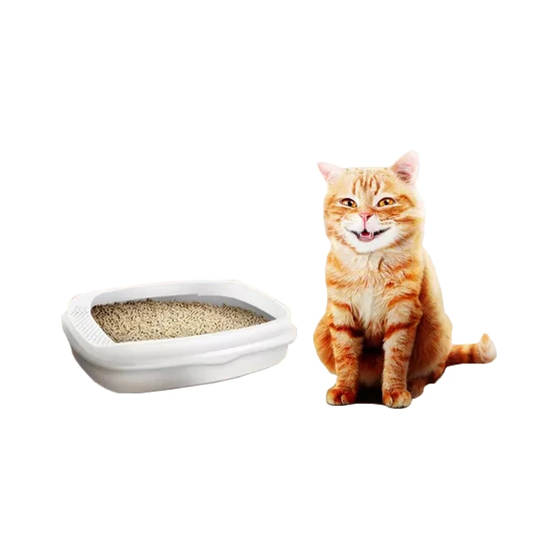 

Light Weight Cheap Special Natural Plant No Dust Cat Sand Tofu Cat Litter Cat Litter Scooper, White