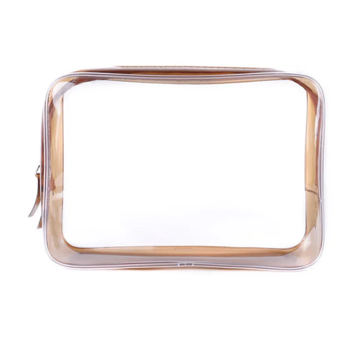 

Wholesale transparent travel clear pvc cosmetic bag