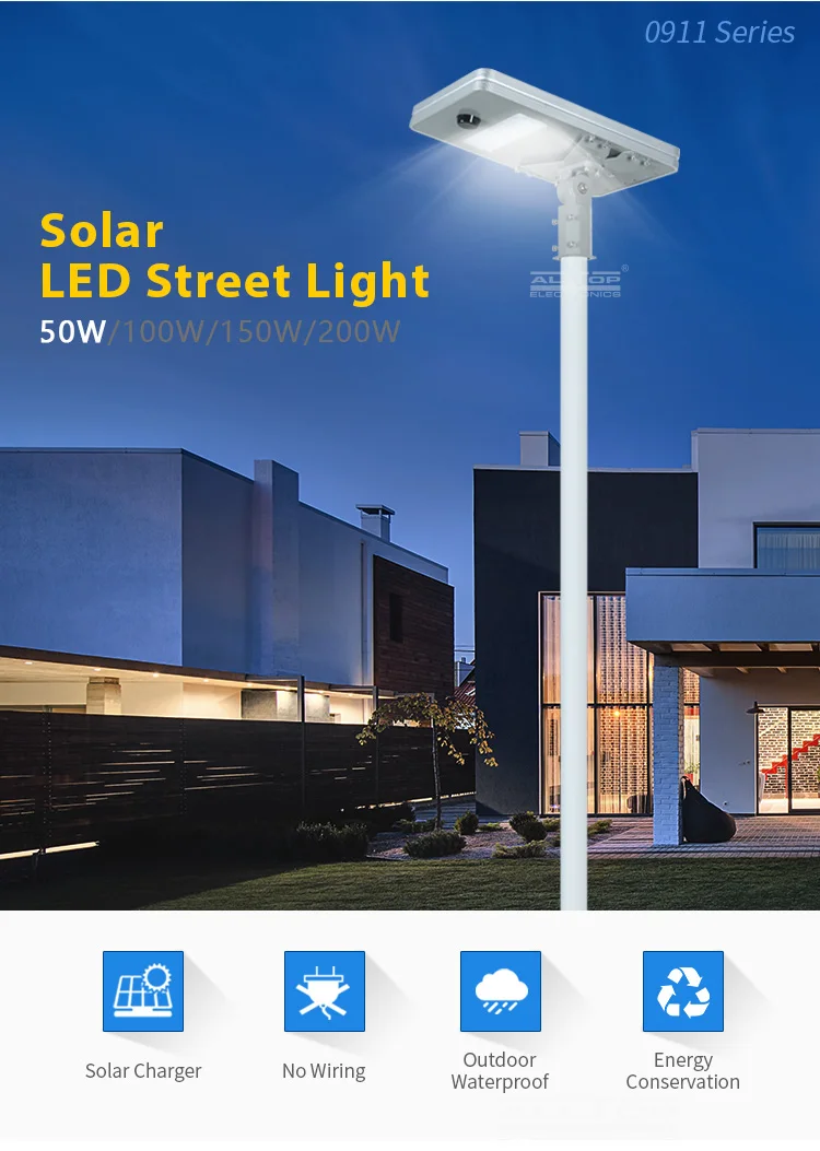 waterproof solar powered parking lot lights high-end supplier-5