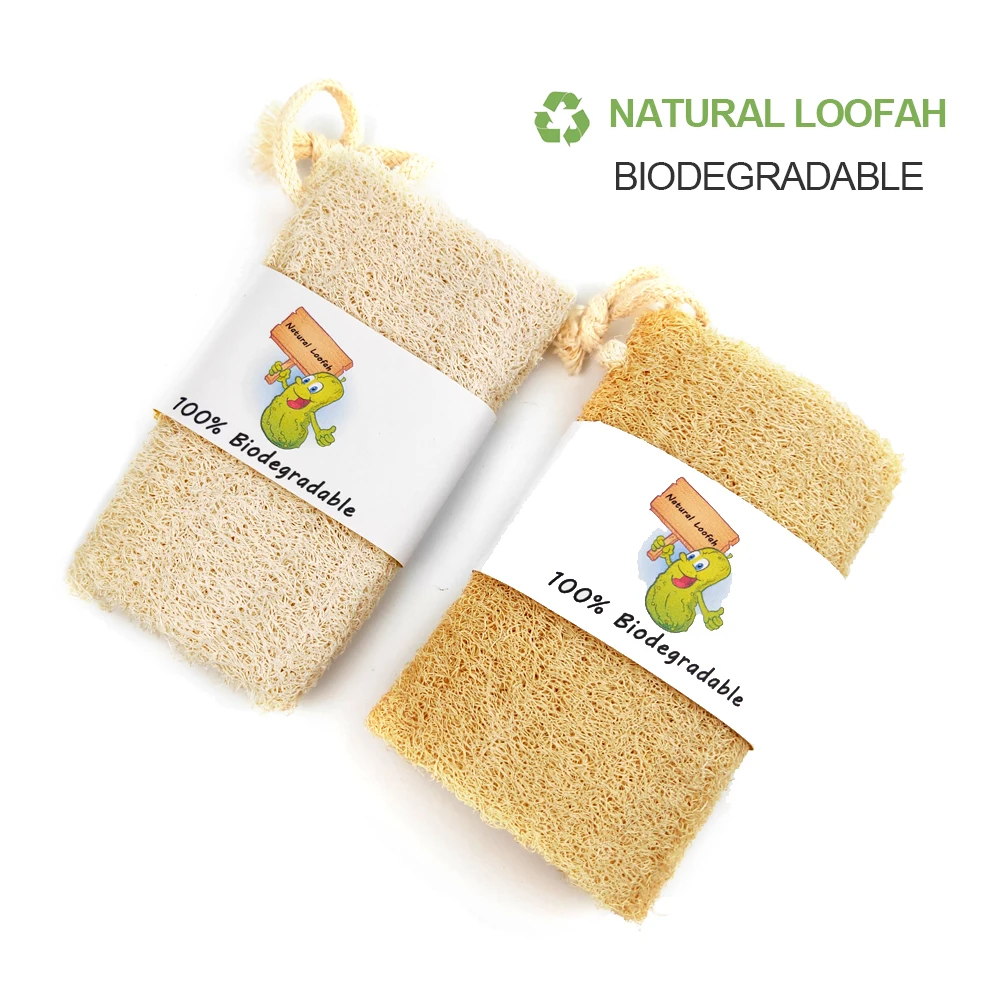 

Customized Natural Eco Friendly Compostable Compressed Shower Cleaning Organic Exfoliating Wash Sponge Loofah