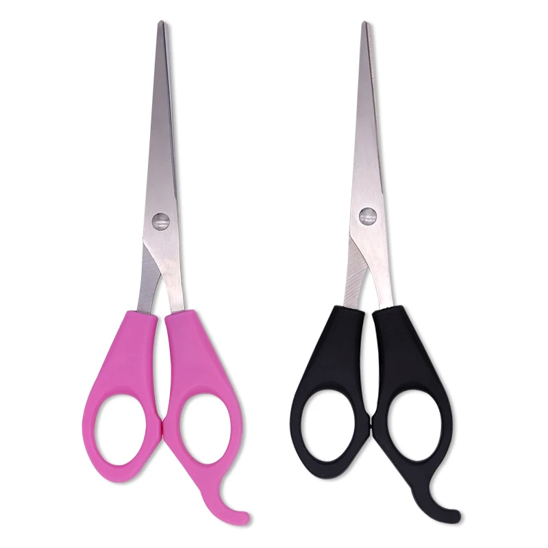 

black scissor haircut hair scissors stainless steel hair salon grooming trimming professional beauty hair scissors