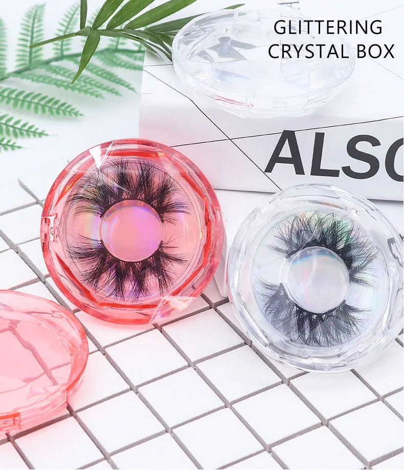 

new design OEM high quality 25mm criss-cross 5D eyelashes