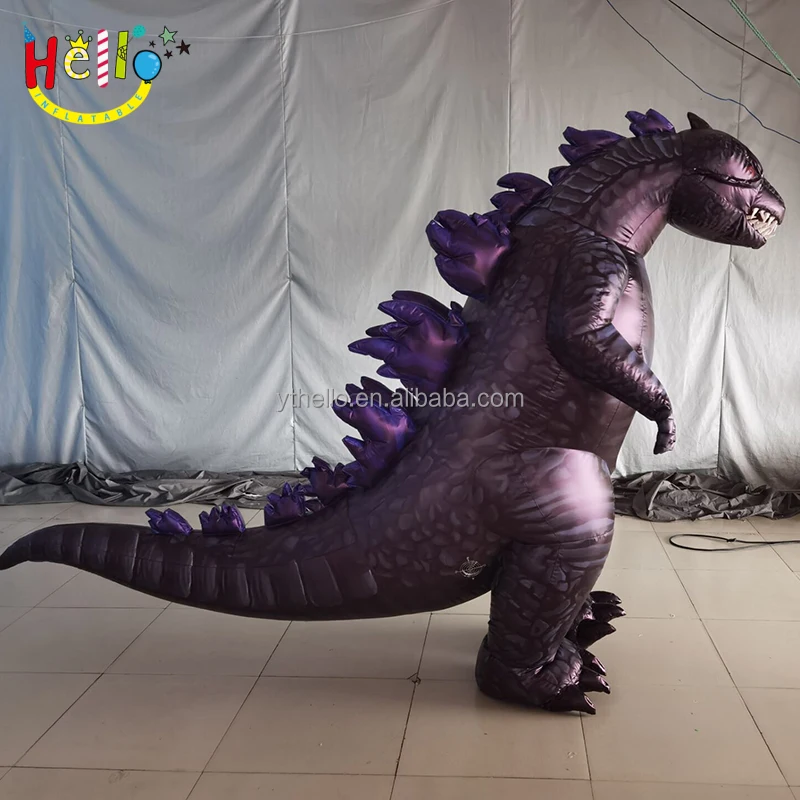 

Adult size godzilla costume t rex inflatable dinosaur costume