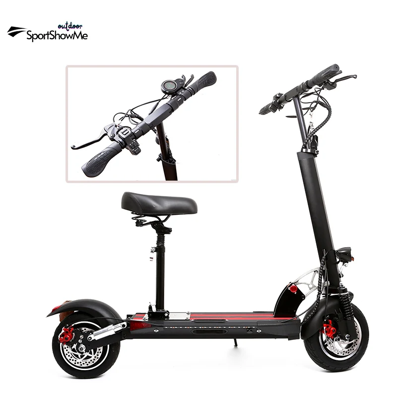 

Dropshipping Waterproof Smart Pneumatic Tire Trotinette-Electrique- Self-Balancing Electric Step Scooters