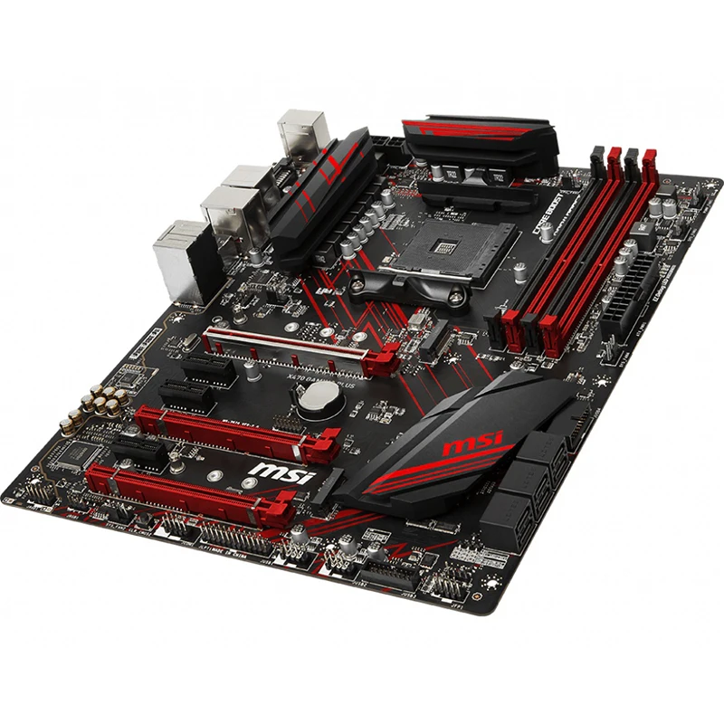 X470 Gaming Plus For Msi Desktop Computer Game Motherboard Supports R7