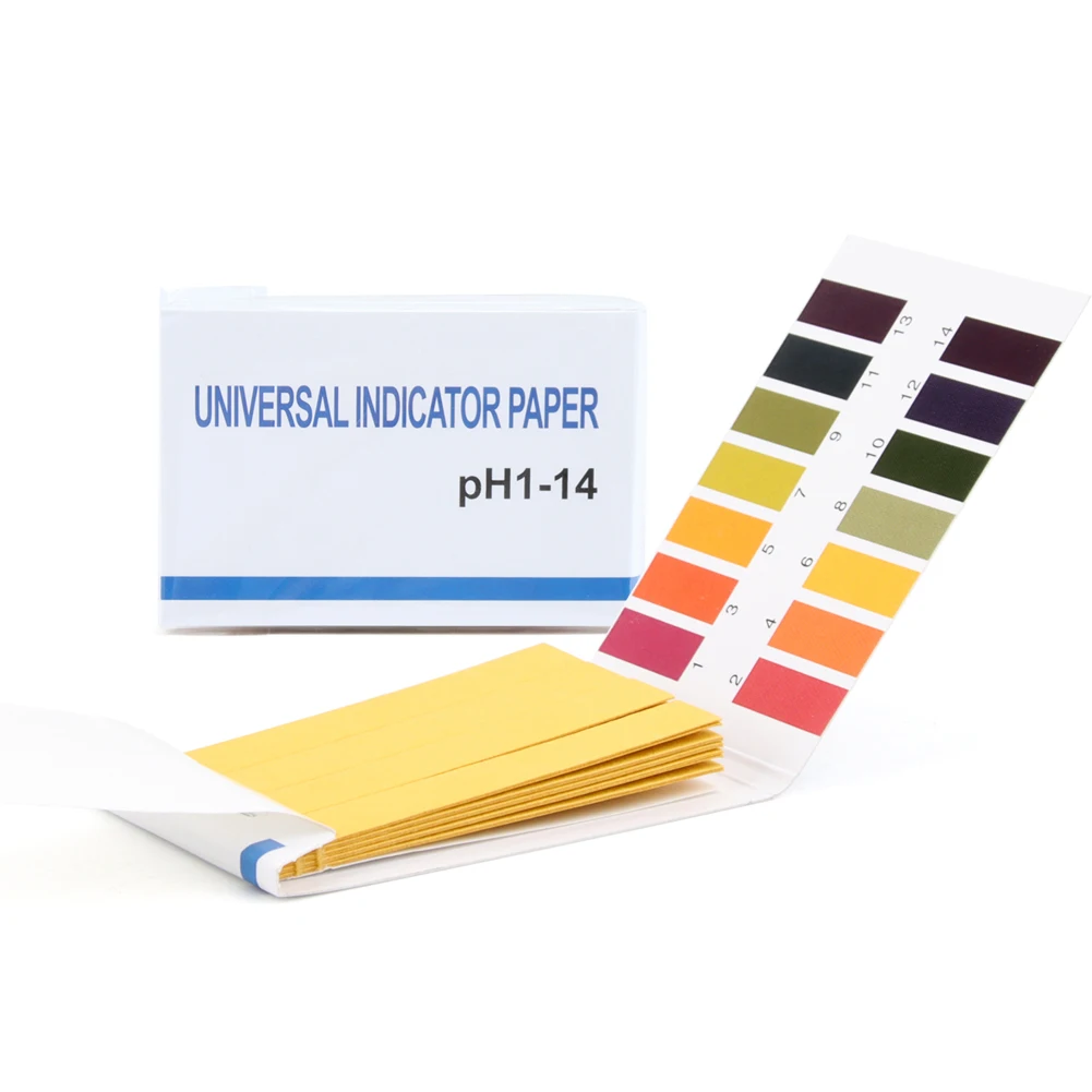 Set 80 Strisce Reattive PH Carta Tornasole 1-14 | Kit Test Universale Per Acqua, Latte, Piscine, Acquario E Cibo - 5