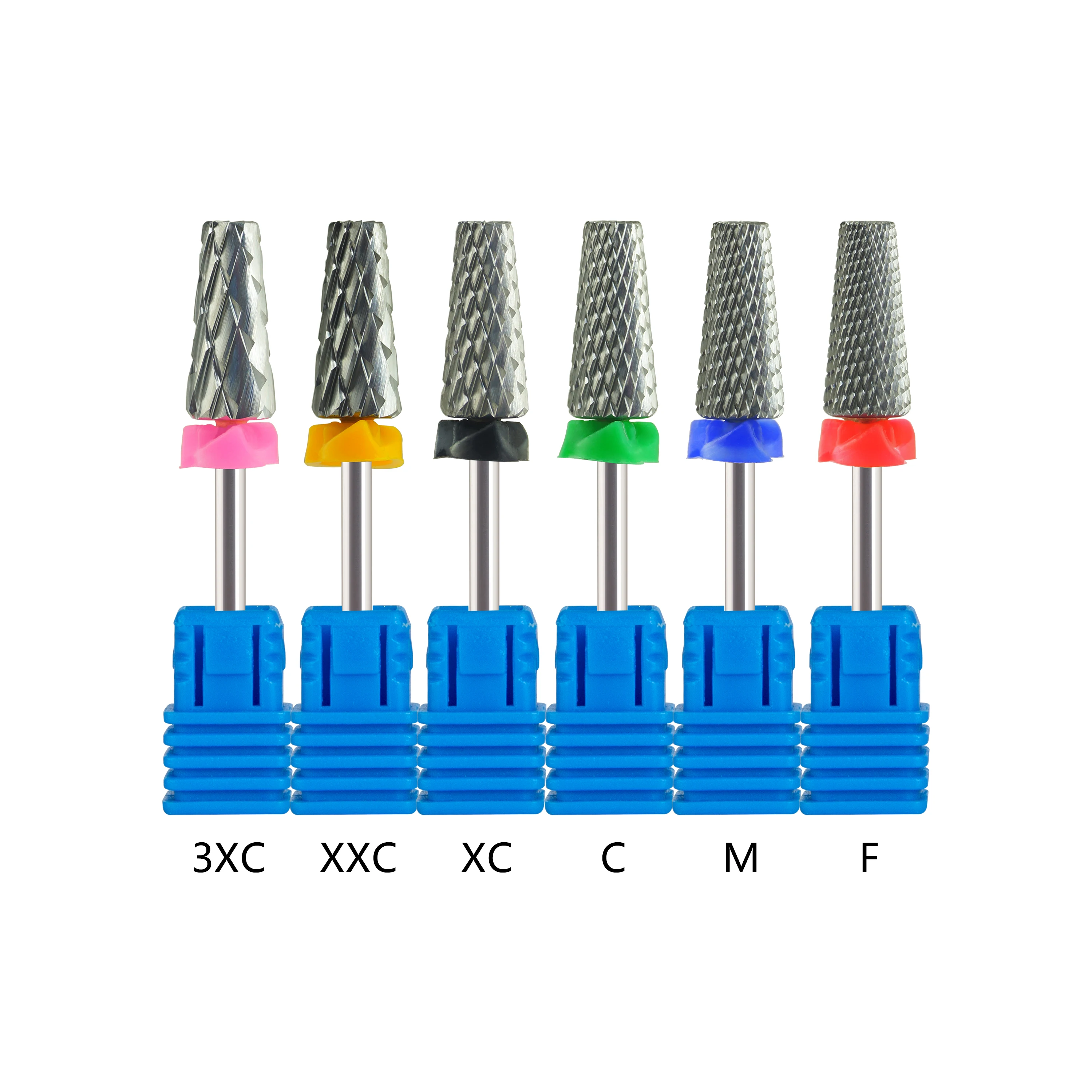 

Multiple Function Nail Drill Bit 3/32" Tungsten Steel Drill Tool Carbide Nail Drill Bits 5 in 1