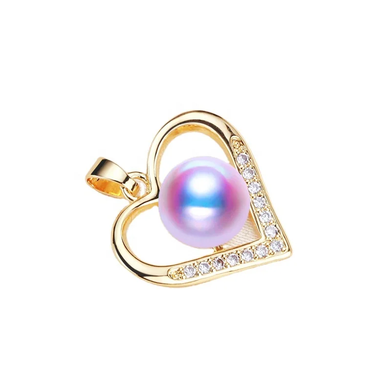 

wholesale pearl pendant mountings gold plating pendant mounts for pearl pendant diy No.13