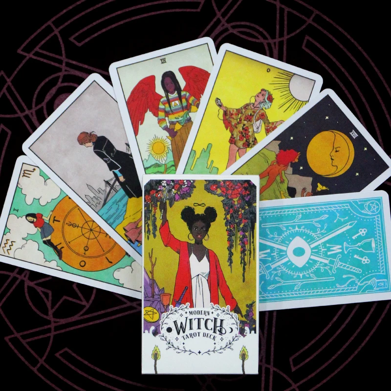 

Custom Tarot Oracle Cards Wholesale Waite Tarot 78 Cards The Modern Witch Tarot Deck, Customized color
