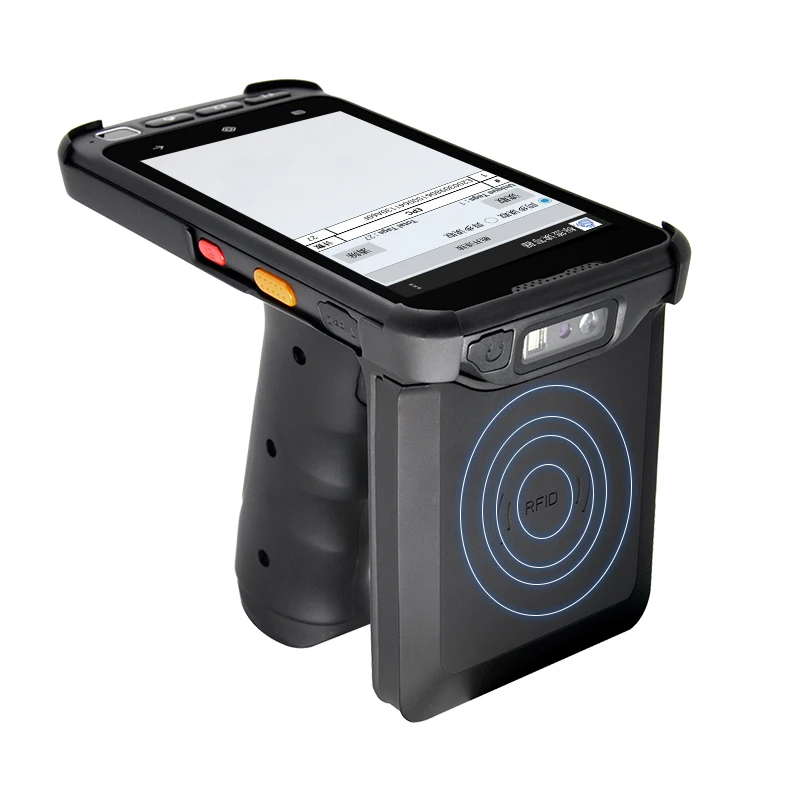 

Android 7.0 Rugged PDA Smartphone Supermarket Barcode Scanner with RFID Reader