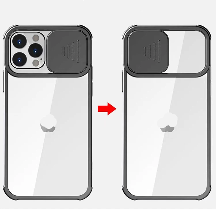 

Shockproof Camera Lens Protection Phone Case For Iphone 11/11 Pro/11 Pro Max/12 TPU Acrylic Clear Case, Optional