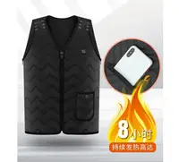 

Amazon hot USB Heated Vest Winter Sleeveless Electrical Heated Jacket Travel Heating Vest Outdoor Waistcoat Hiking Heater Vests