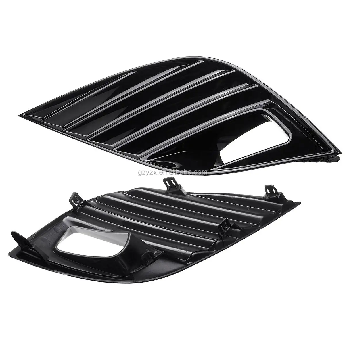 Pair Bumper Bezels Fog Light Lamp Grill Cover Front Left Right For Toyota Camry for SE XSE Hybid 2018 2019 2020 Auto accessorie