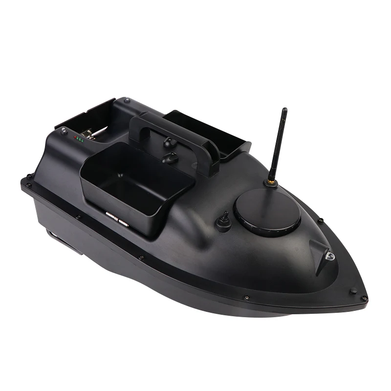 

FISHGANG Electronic Boat Abs Plastic Rc 500m Carp Fishing Bait Boat Gps Toy Fishing Bait Boats, Black