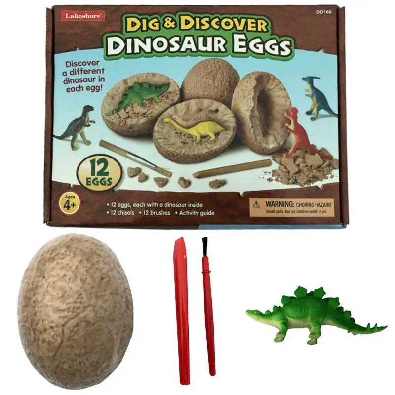 dig up dinosaur eggs