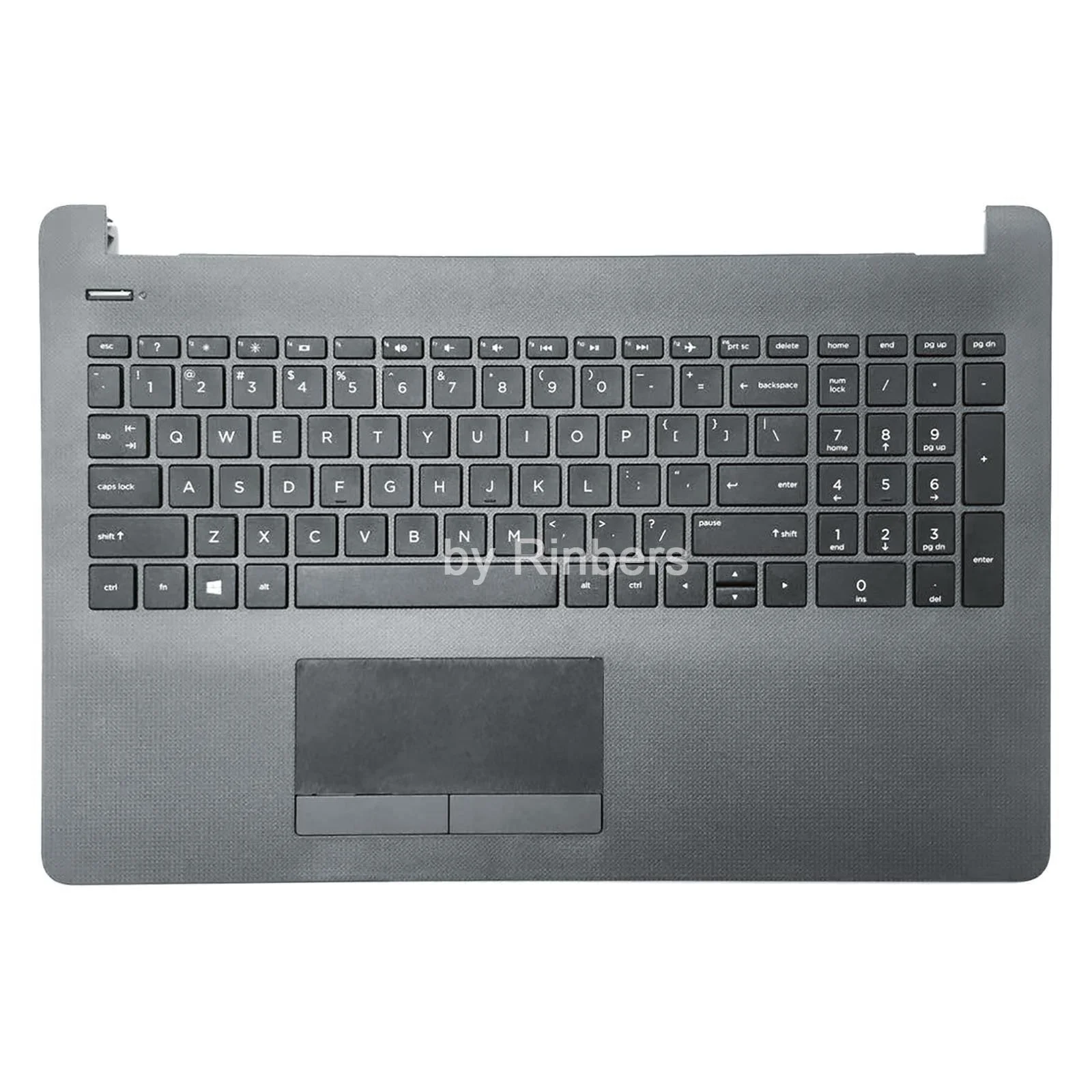 

TPN-C129 929906-001 Gray Palmrest Upper Case US Keyboard and Touchpad for HP Pavilion 15-BP 15-BS 15-BU 15-BW 250/255 G6