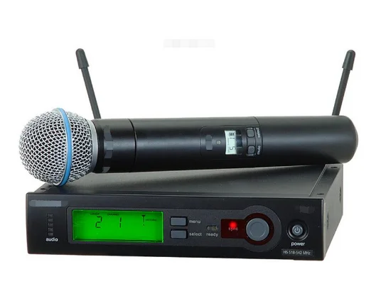 

High Quality SM58 Wireless Microphone System With Best Audio and Clear Sound Gear Performance Beta 58A