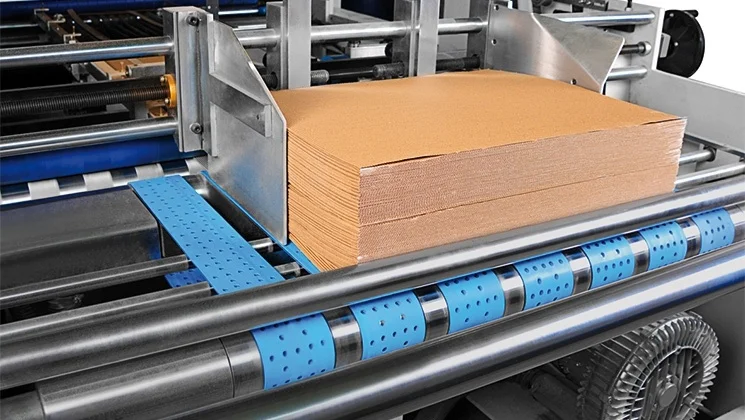 
ETH 1450H Automatic sheet to sheet flute laminating machine 