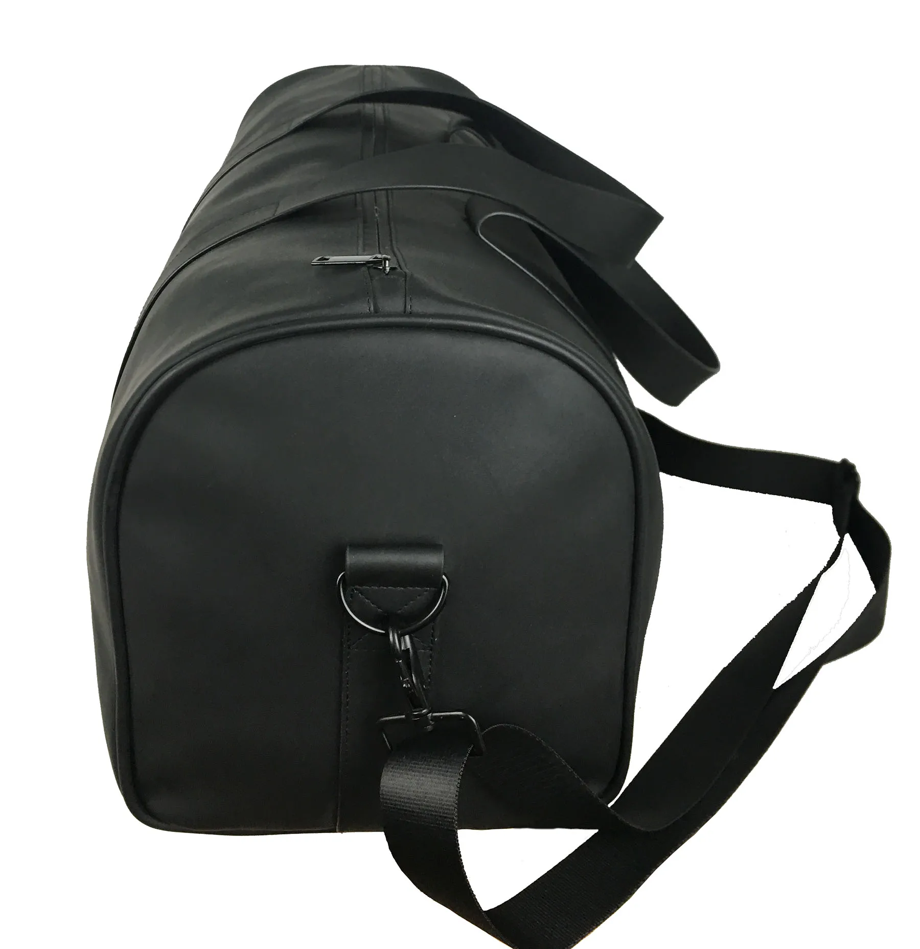 Waterproof custom travel leather gym duffle sports bag