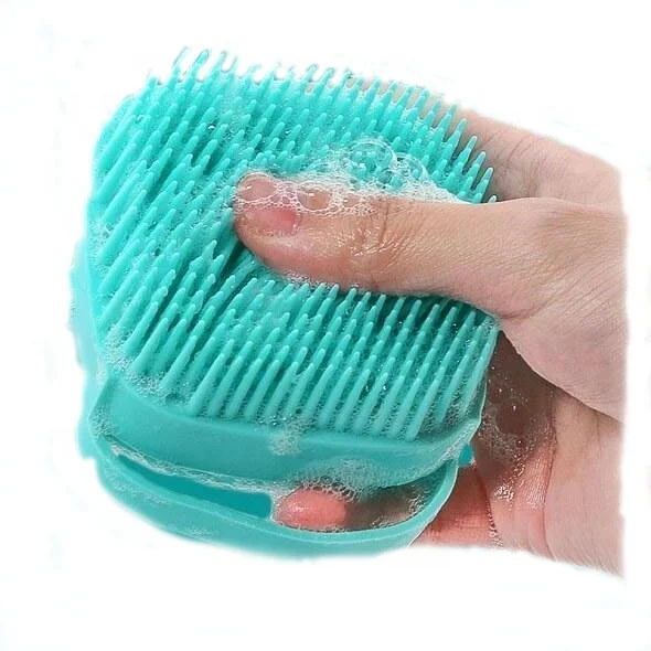 

Low Moq Creative Silicone Scalp Shower Massage Silicone Bath Brush