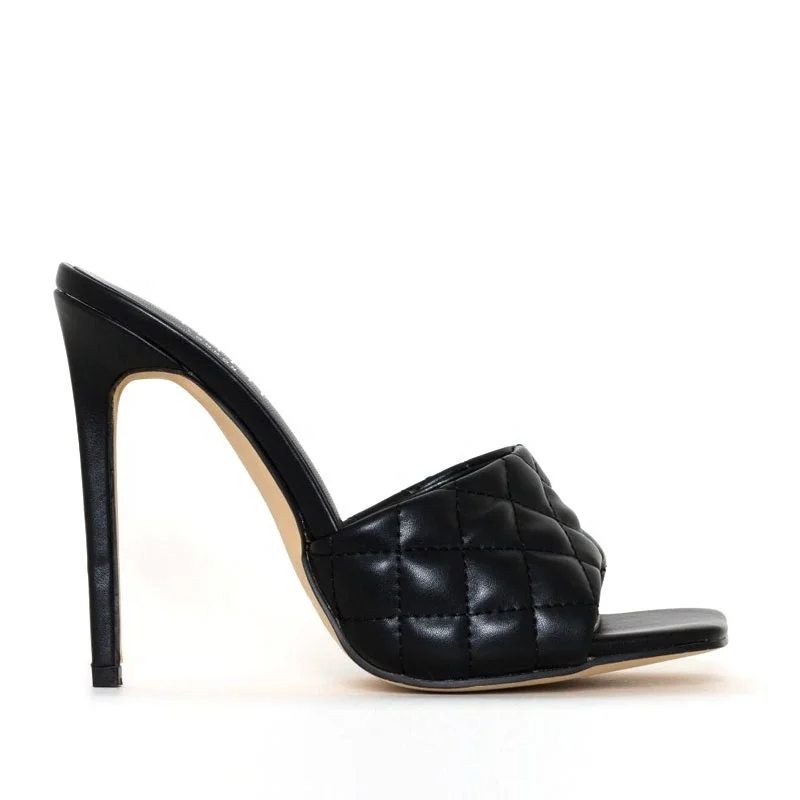 

New Arrival Fashion Summer Mules Shoes Women 2020 Heels