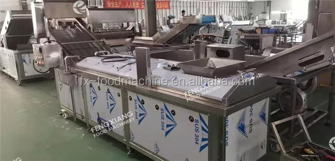 PT-2000 Industrial Automatic Vegetable Blanching Machine